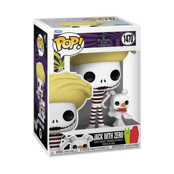 Funko Pop! 1470 - Jack con Zero playa - Nightmare before Christmas