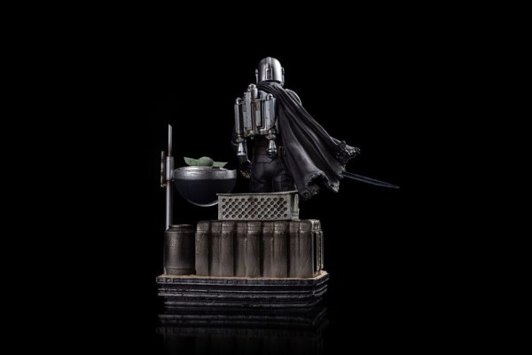 DIN DJARIN & DIN GROGU ART SCALE - STAR WARS THE MANDALORIAN