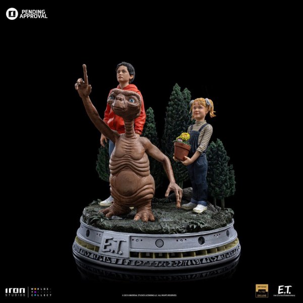 E.T. ELLIOT AND GERTIE ART SCALE - E.T. L'EXTRA-TERRESTRE