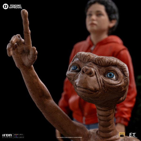 E.T. ELLIOT AND GERTIE ART SCALE - E.T. L'EXTRA-TERRESTRE