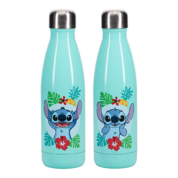 Botella de agua metálica Stitch - Disney