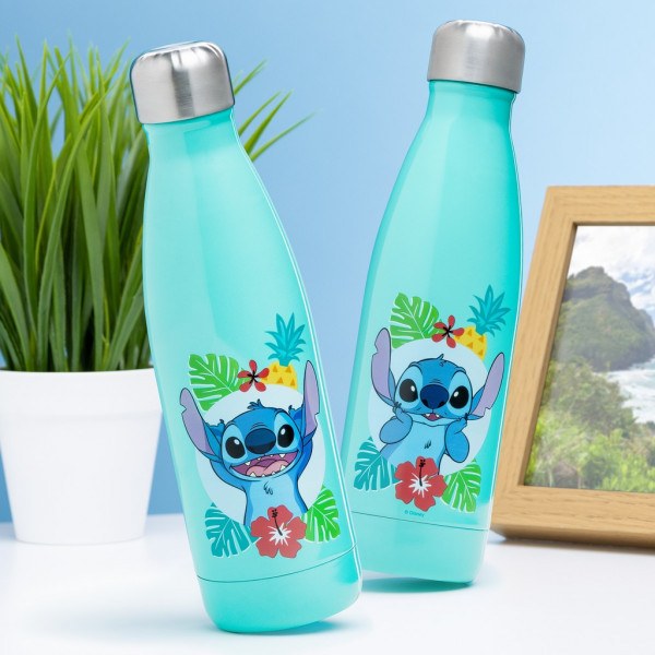 Botella de agua metálica Stitch - Disney