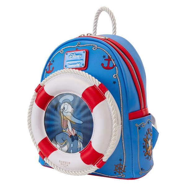 mini mochila lenticular 90 Aniversario Donald Pato - DISNEY LOUNGEFLY