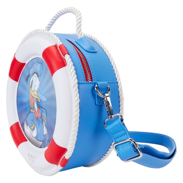 Bolso Bandolera Lenticular 90 Aniversario Donald Pato - DISNEY LOUNGEFLY