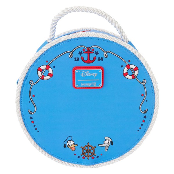 Bolso Bandolera Lenticular 90 Aniversario Donald Pato - DISNEY LOUNGEFLY