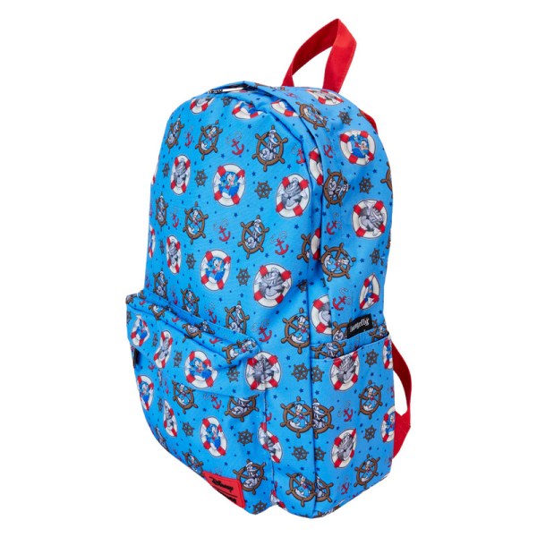 Mochilas de tamaño completo de nailon con estampado integral del 90 aniversario del Donald Pato - DISNEY LOUNGEFLY