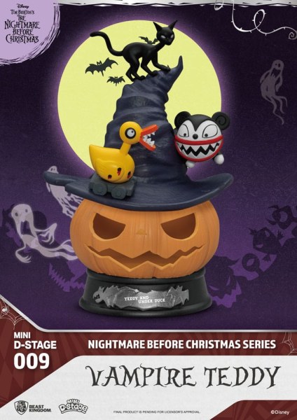 Nightmare Before Christmas beeldjes Mini Diorama Stage - Nightmare Before Christmas Disney