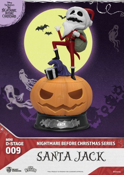 Nightmare Before Christmas beeldjes Mini Diorama Stage - Nightmare Before Christmas Disney