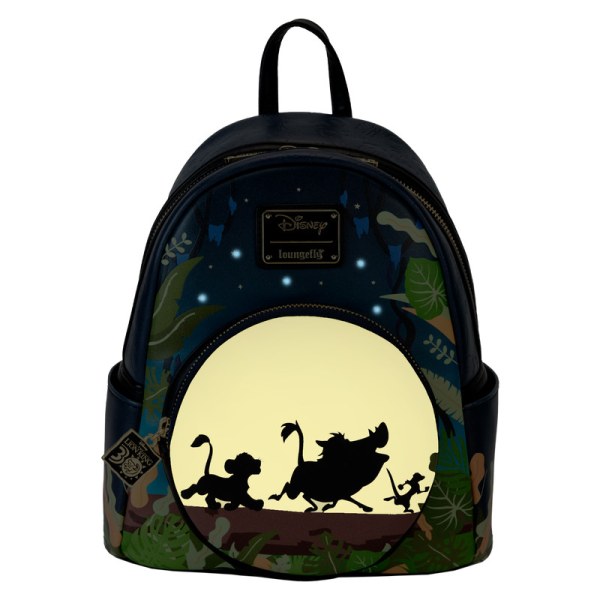 Mini Mochila Hakuna Matata Silueta El Rey León 30 Aniversario - DISNEY LOUNGEFLY