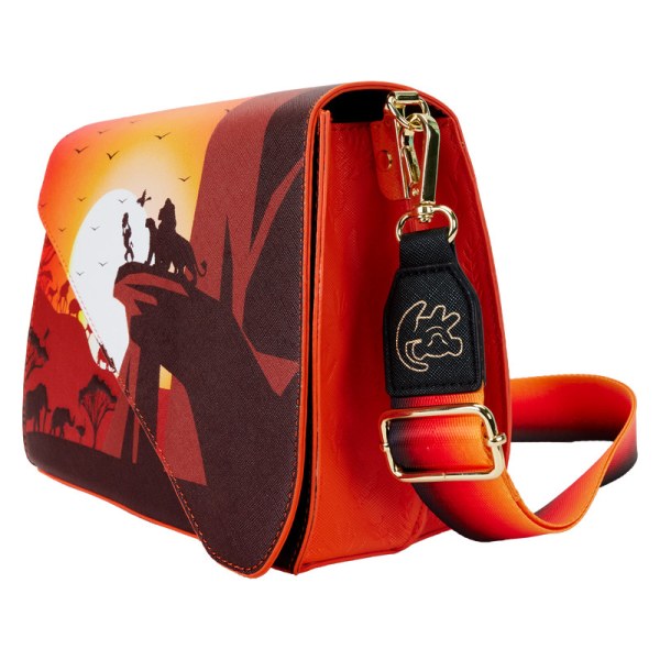 Bolso Bandolera Silueta Pride Rock El Rey León 30 Aniversario - DISNEY LOUNGEFLY
