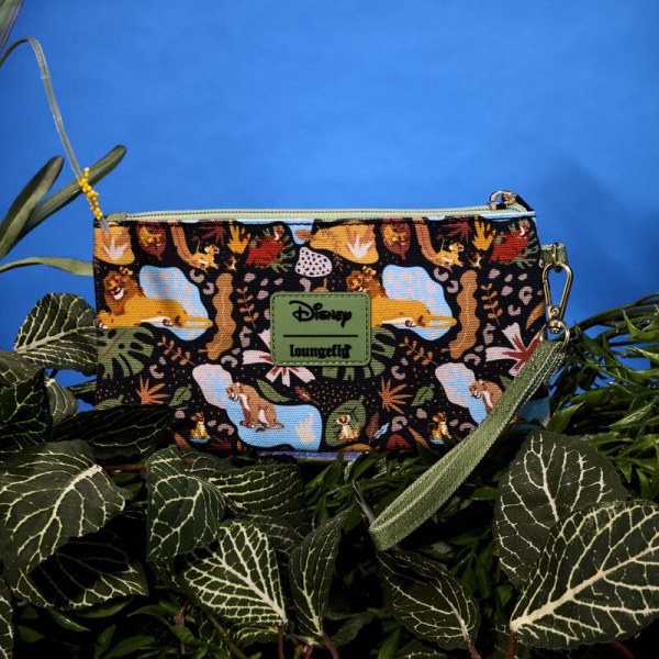 Bolso de mano con cremallera y lona con estampado integral El Rey León 30.º aniversario - DISNEY LOUNGEFLY