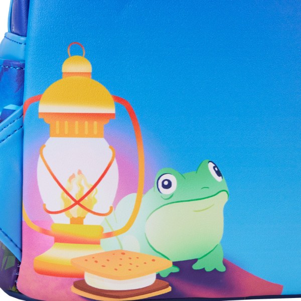 Mini Mochila Stitch Camping Cuties Glow - DISNEY LOUNGEFLY