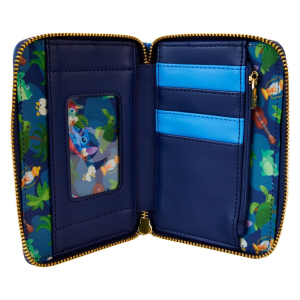 Cartera con cremallera Stitch Camping Cuties - DISNEY LOUNGEFLY