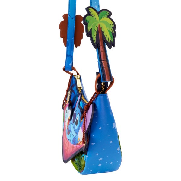 Bolso Bandolera Stitch Camping Cuties - DISNEY LOUNGEFLY