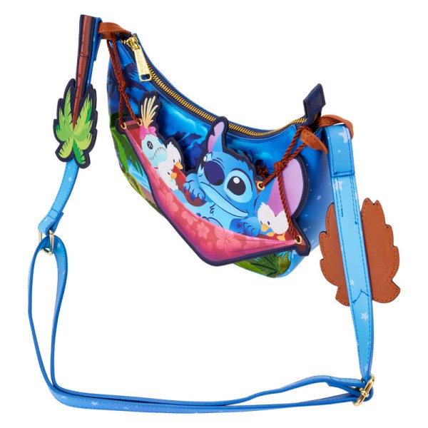 Bolso Bandolera Stitch Camping Cuties - DISNEY LOUNGEFLY