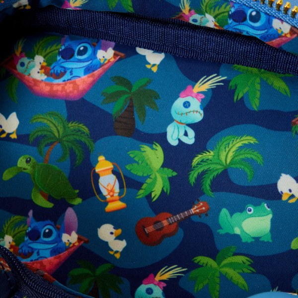 Bolso Bandolera para cosplay Stitch Camping Cuties Crossbuddies® con monedero - DISNEY LOUNGEFLY