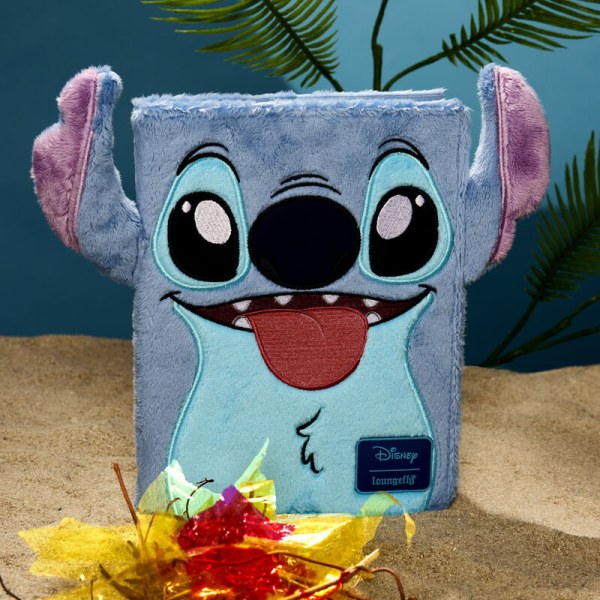 Diario de Artículos De Papelería recargable Cosplay Stitch Plush - DISNEY LOUNGEFLY