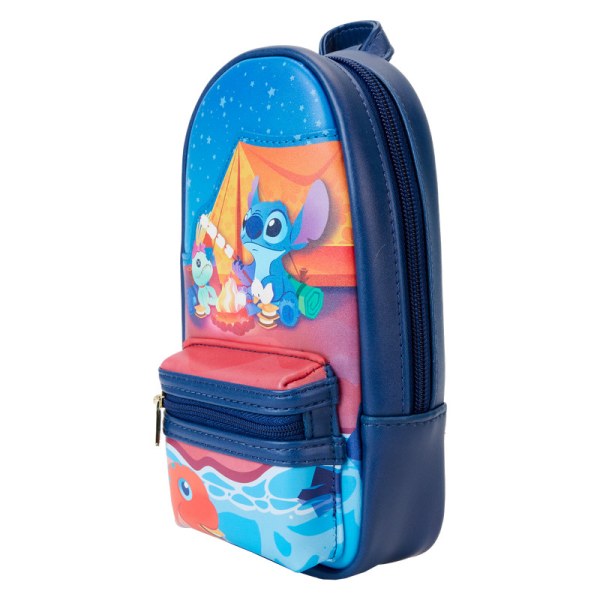 Estuche Mini Mochila Stitch Camping Cuties - DISNEY LOUNGEFLY
