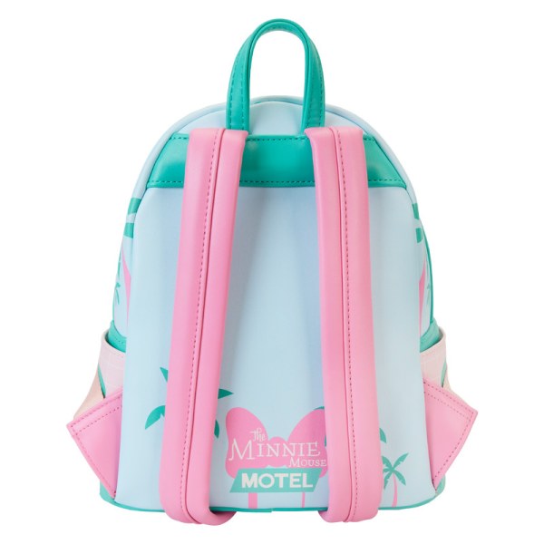 Mini mochila de vacaciones junto a la piscina de Minnie Mouse - DISNEY LOUNGEFLY