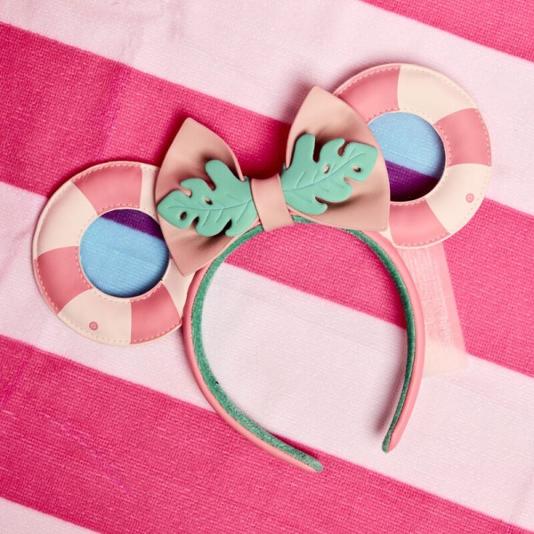 Diadema Minnie Mouse estilo vacaciones junto a la piscina - DISNEY LOUNGEFLY