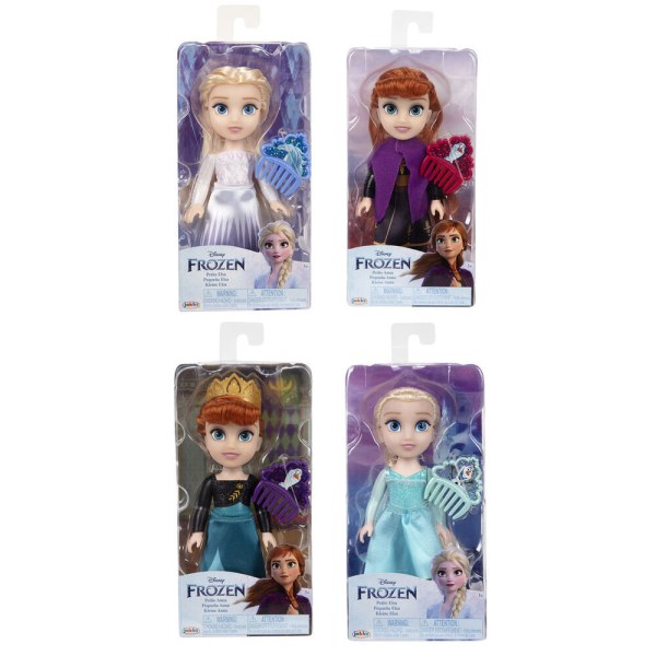 1 MUÑECA MISTERIO Anna o Elsa 15cm - Disney Frozen