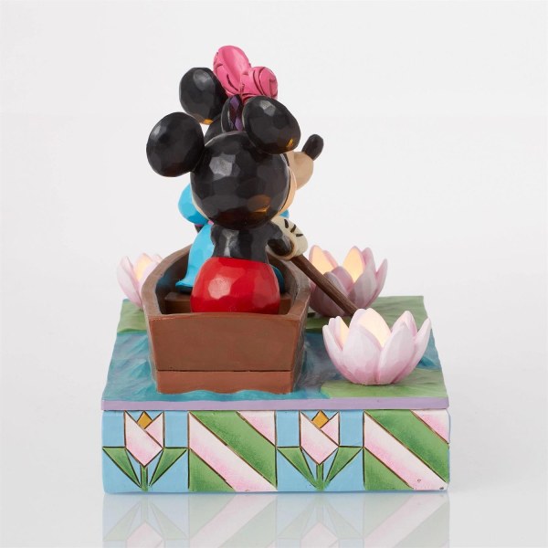 Bote de remos LED Love de Mickey y Minnie - Disney Traditions