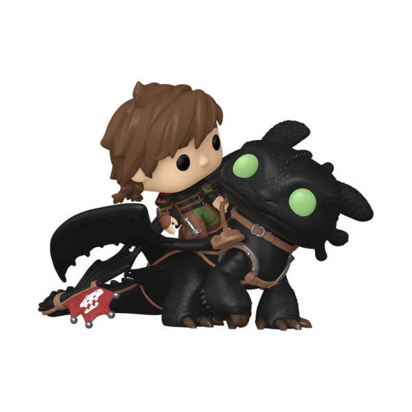 ¡Dragones POP! 123 Rides Deluxe Figura de vinilo Hipo con Sin Dientes 9 cm