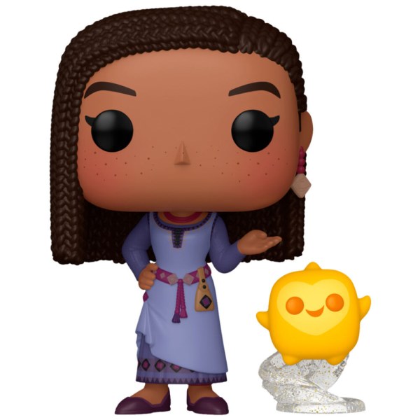 ¡FUNKO POP! 1390 Asha con Estrella - Disney Wish