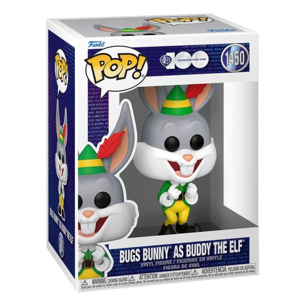 ¡FUNKO POP! 1450 - Looney Tunes - Elfo Bugs Bunny
