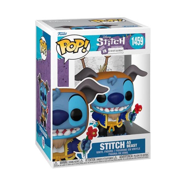 ¡FUNKO POP! 1459 - Disney Lilo y Stitch - Stitch disfraz de Bestia
