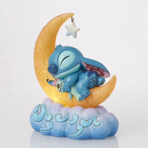 Stitch & Scrump en Luna LED - Disney Traditions Stitch