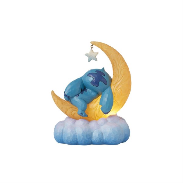 Stitch & Scrump en Luna LED - Disney Traditions Stitch