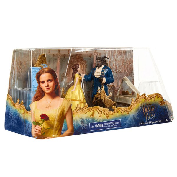 Set de figuras de La Bella y la Bestia - Disney