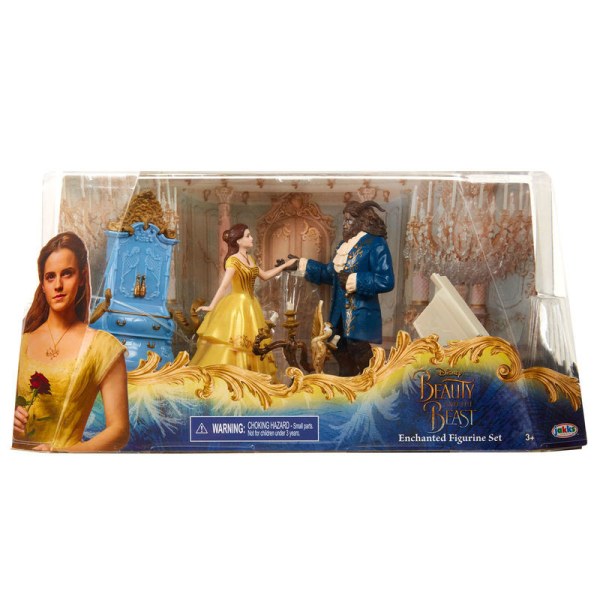 Set de figuras de La Bella y la Bestia - Disney