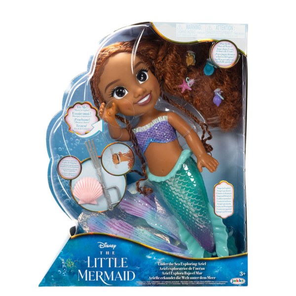 Muñeca Ariel 38cm sonido - Disney La Sirenita