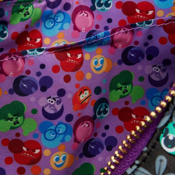 Bolso Bandolera con estampado integral Inside Out 2 Core Memories - DISNEY LOUNGEFLY