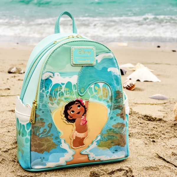 Mini Mochilas Moana Joven en Olas del Mar - DISNEY LOUNGEFLY