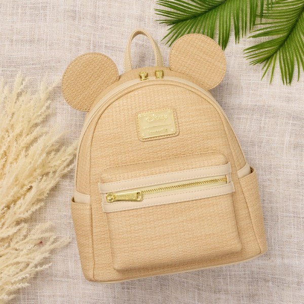 Mini Mochila con textura tejida de Mickey Mouse - DISNEY LOUNGEFLY