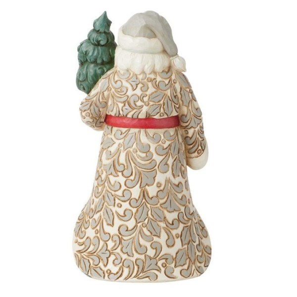 Papá Noel a cuadros Palmer - JIM SHORE HEARTWOOD CREEK