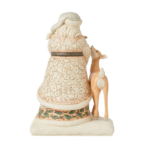 Santa Holding Fawn - JIM SHORE HEARTWOOD CREEK