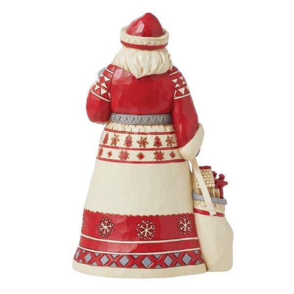 Papá Noel nórdico - JIM SHORE HEARTWOOD CREEK