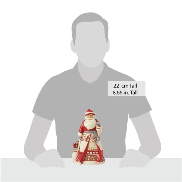 Papá Noel nórdico - JIM SHORE HEARTWOOD CREEK