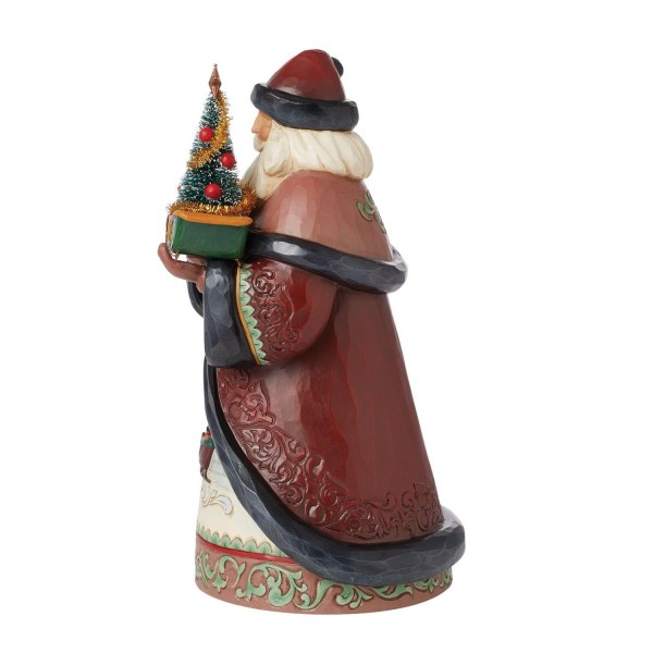 Figura de Santa Claus Árbol Trineo - JIM SHORE HEARTWOOD CREEK