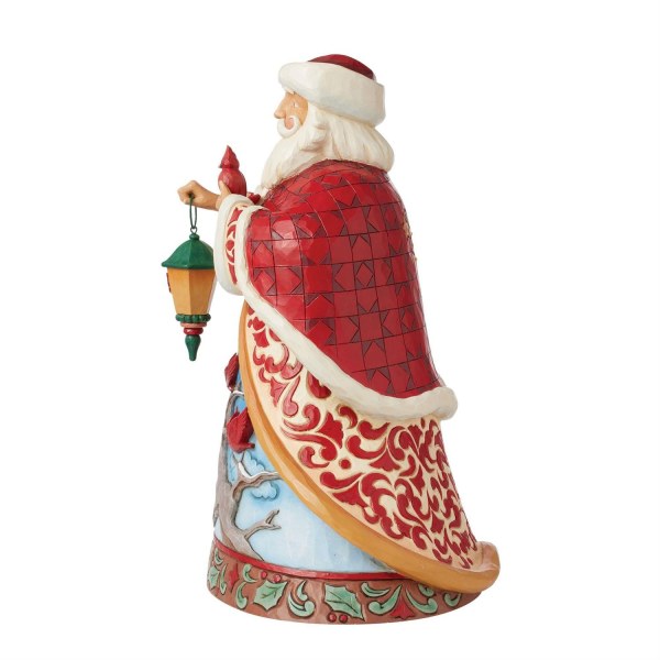 Figura de Papá Noel de lujo, edición de coleccionista: JIM SHORE HEARTWOOD CREEK