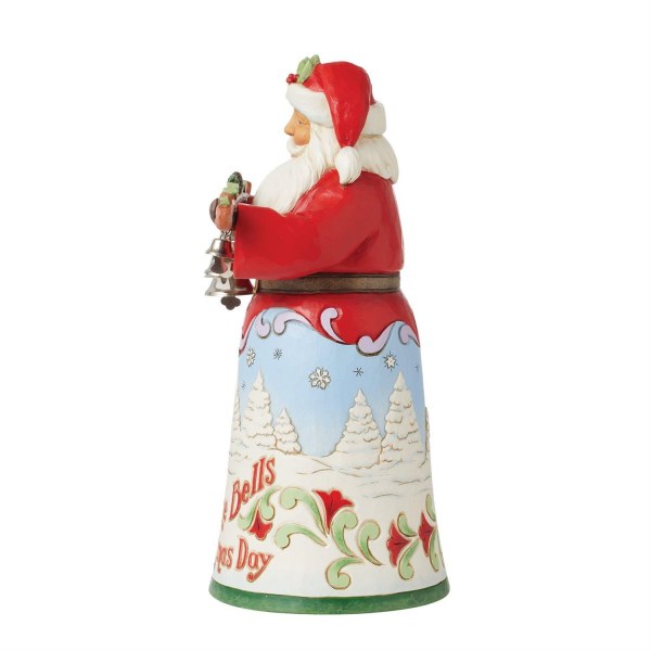 Figura Papá Noel Heard The Bells - JIM SHORE HEARTWOOD CREEK