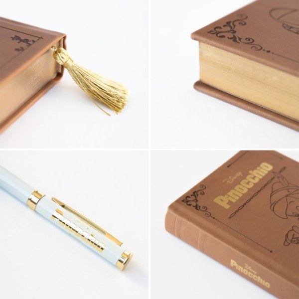 SET DE CUADERNO A5 PREMIUM CON BOLIGRAFO - DISNEY PINOCHO