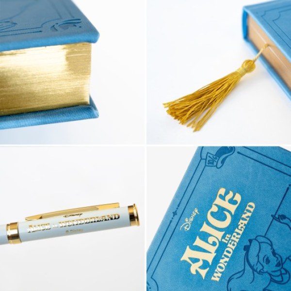 SET DE CUADERNO A5 PREMIUM CON BOLIGRAFO - DISNEY ALICIA EN EL PAÍS DE LAS MARAVILLAS