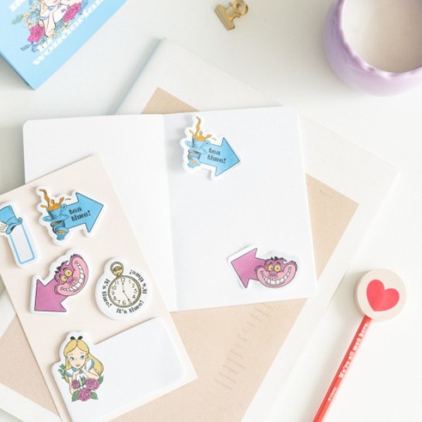 SET DE ARTÍCULOS DE PAPELERÍA - DISNEY ALICIA EN EL PAÍS DE LAS MARAVILLAS