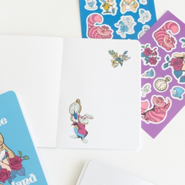 SET DE ARTÍCULOS DE PAPELERÍA - DISNEY ALICIA EN EL PAÍS DE LAS MARAVILLAS