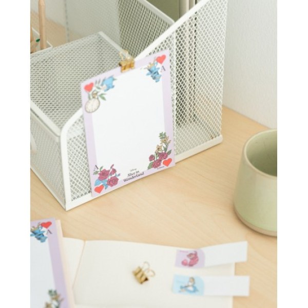 CUADERNO ADHESIVO - DISNEY ALICIA EN EL PAÍS DE LAS MARAVILLAS